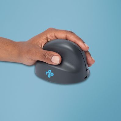 R-Go Tools Vertikale Maus R-Go HE Basic, ergonomische Maus, mittel (Handlänge 165–185