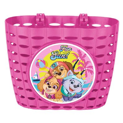 Paw Patrol Kinder Fahrradkorb Lenkerkorb Frontkorb mit Motiv für Fahrrad und Laufrad