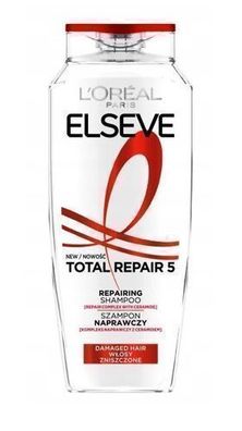 L'Oreal Paris Elseve Shampoo zur Haarreparatur Total Repair, 400 ml