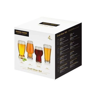 Bierglas Set Craft Beer Set I 4-teilig MAISON FORINE
