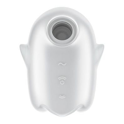 Intimer Wellness Satisfyer Klitorisstimulator Glowing Ghost in Weiß