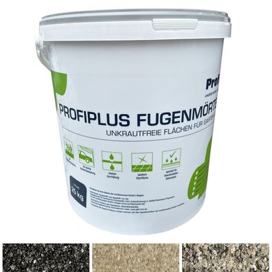 Profiplus 1K-Fugenmörtel 25kg - Farbe: Steingrau Menge: 1 Eimer