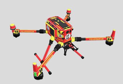 DJI M350 - Skin - Design: Feuerwehr - Individualisierbar