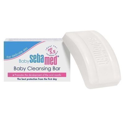 Sebamed Baby Reinigungsseife, 100g hypoallergene Pflege für empfindliche Haut