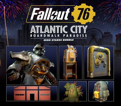 Fallout 76 - Atlantic City High Stakes Bundle – Steam DLC (Aktivierungscode)
