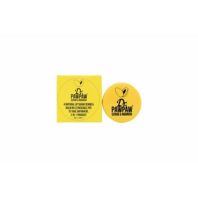 Dr PAWPAW Scrub & Nourish 2 in 1 Lip Sugar and Balm 16ml