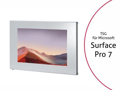 TabLines TSG073S Tablet Schutzgehäuse für Microsoft Surface Pro 7 / 7 + , silber