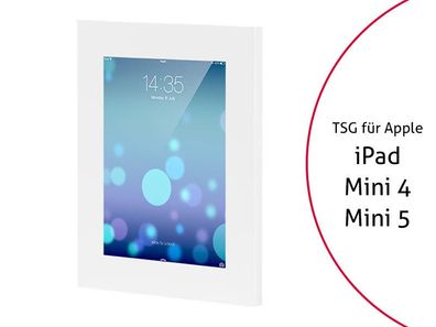 TabLines TSG026W Tablet Schutzgehäuse für Apple iPad Mini 4/5, weiß