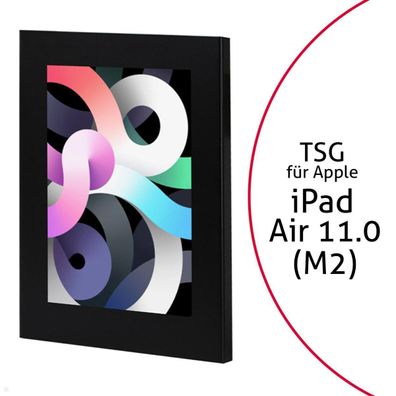 TabLines TSG103B Tablet Schutzgehäuse für Apple iPad Air 11.0 (M2), schwarz