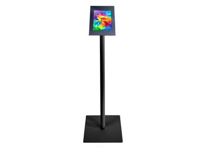 TabLines TBS008B Tablet Bodenständer für Apple iPad Air 1, schwarz
