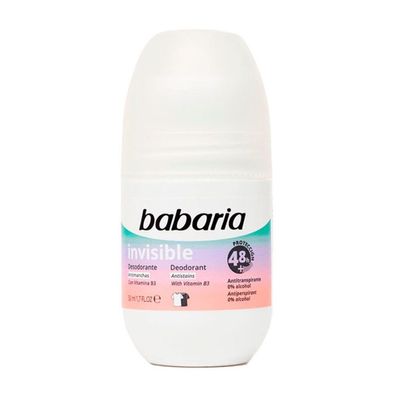 Babaria Invisible Deodorant Roll On 50ml