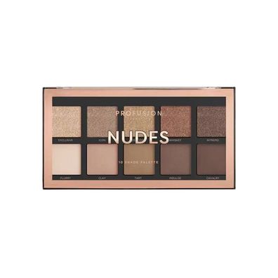 Profusion Lidschattenpalette 10 Lidschatten Nudes