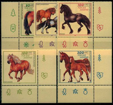 BRD 1997 Nr 1920-1924 postfrisch ECKE-URE X12E07E