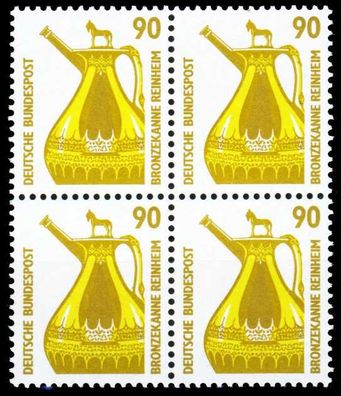 BRD DS Sehensw Nr 1380 postfrisch Viererblock X2752EE