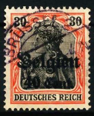 BES 1WK LP Belgien Nr 19 zentrisch gestempelt X588B52