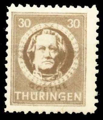 SBZ Thüringen Nr 99AXap2 postfrisch X673256