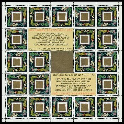 Niederlande Nr 1426KB postfrisch Kleinbg S0073FE
