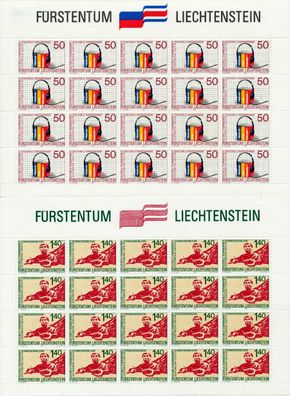 Liechtenstein 1988 Nr 945KB-946KB postfrisch X7A6C42