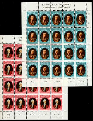 Guernsey 1980 Nr 204KB-205KB postfrisch S00C39A