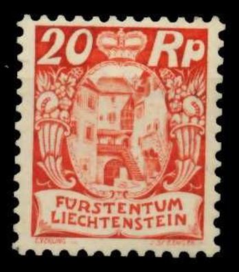 Liechtenstein 1925 Nr 70 postfrisch X7EF356