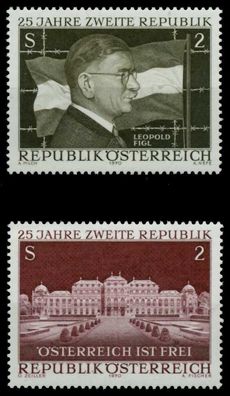Österreich 1970 Nr 1322-1323 postfrisch S5A29E2