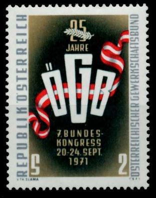 Österreich 1971 Nr 1369 postfrisch S5AD9E2