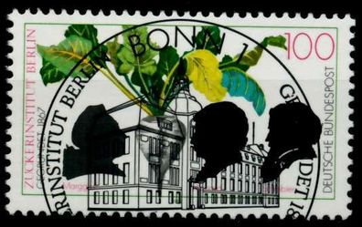 BRD 1992 Nr 1599 zentrisch gestempelt X83054A