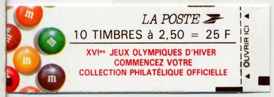 Frankreich Markenheft Nr MH 2860-Oly postfrisch X840E26