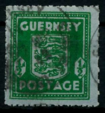 BES 2WK Guernsey Nr 4 gestempelt gepr. X70BE52