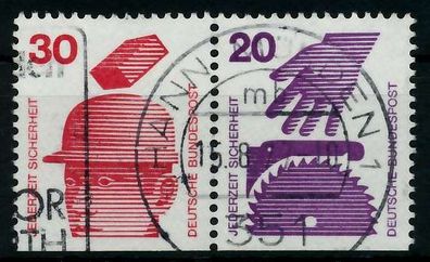 BRD BUND Zusammendruck Nr W56 gestempelt WAAGR PAAR X7830CE