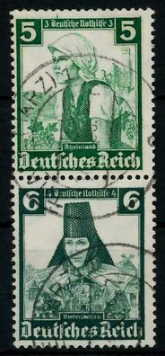 D-REICH Zusammendruck Nr S231 gestempelt SENKR PAAR X7A18D2
