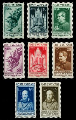 Vatikan Nr 51-58 postfrisch ungebraucht X7C48D6