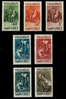 Saargebiet 1929 Nr 135-141 postfrisch X7DA5B2