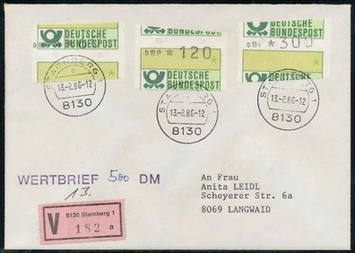 BRD ATM1-300 BRIEF MIF Starnberger Springer X7E444E