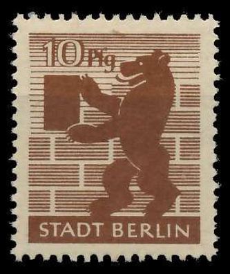SBZ BERL. Brandenb. Nr 4Aawaz postfrisch X8103E6