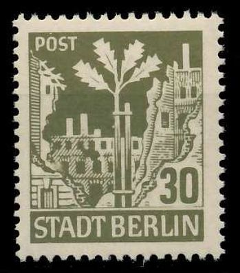 SBZ BERL. Brandenb. Nr 7Aawbz postfrisch X8104D2
