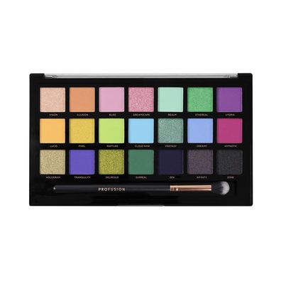 Lidschattenpalette 21 Lidschatten mit Dreamscape-Pinsel