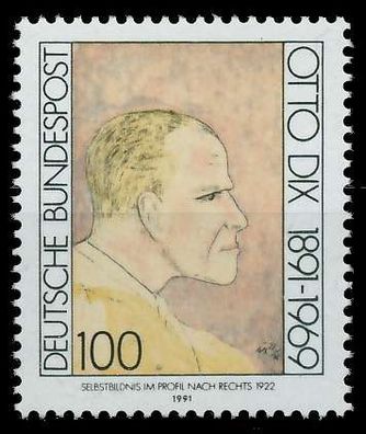 BRD BUND Abarten 1990 99 Nr 1573III postfrisch X8190FE