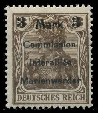 Marienwerder Nr 24AIIIb ungebraucht gepr. X49A90E
