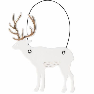 Räder Wintertier Anhänger Hirsch 1 St