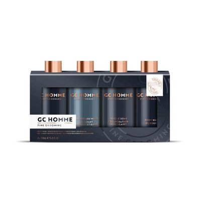 Körperpflege-Geschenkset Schwarzer Pfeffer & Mandarine 4 Stück