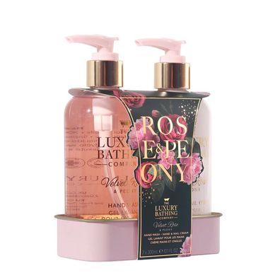 Rose & Pfingstrose feuchtigkeitsspendende Handpflege Geschenkset 2 Stück