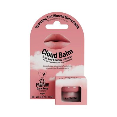 Dr. PawPaw, Cloud Balm, matt & glättend, Cremerouge, Dark Rose, 5 g