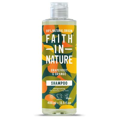 Faith In Nature, Grapefruit & Orange, Haarshampoo, reinigend und belebend, 400 ml