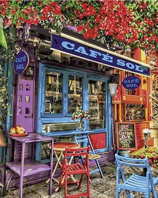 Buntes Café