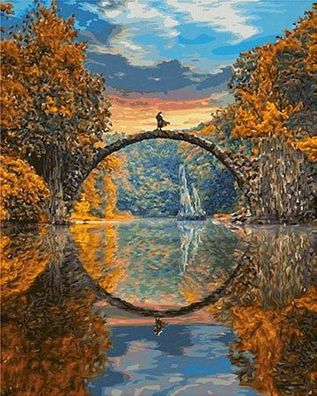 Teufelsbrücke am Rakotzsee
