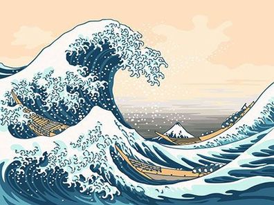 Große Welle (Hokusai)