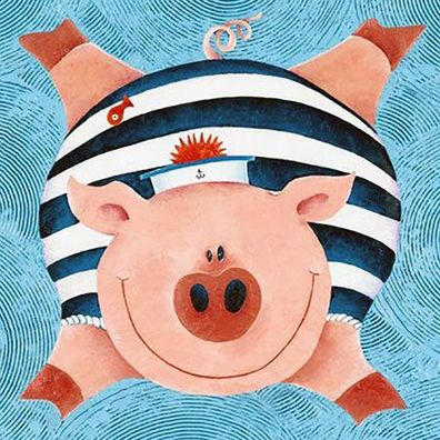 Fröhliches Schwein