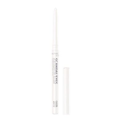Rimmel Scandal'eyes Exaggerate Wasserfeste Eyeliner 005 Schneeweiß, 0,35g - Hoch