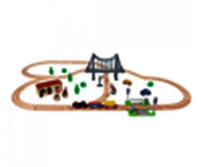 Bahnset mit Brücke - Komplettset